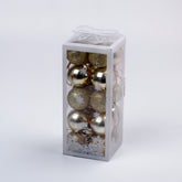 Golden Glitters Christmas Hanging Ornaments